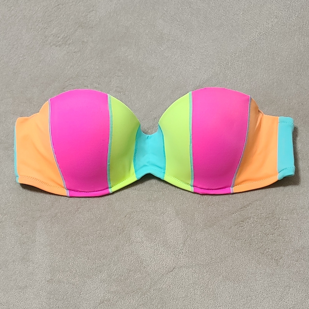 Victorias secret bikini top. Strapless